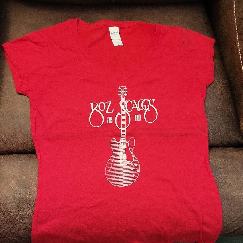 Gildan Red Boz Scaggs Tour Tee